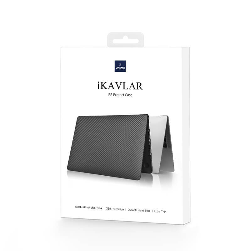 Macbook Pro 13 A1708 Carbon Fiber Textured PP Protective Case