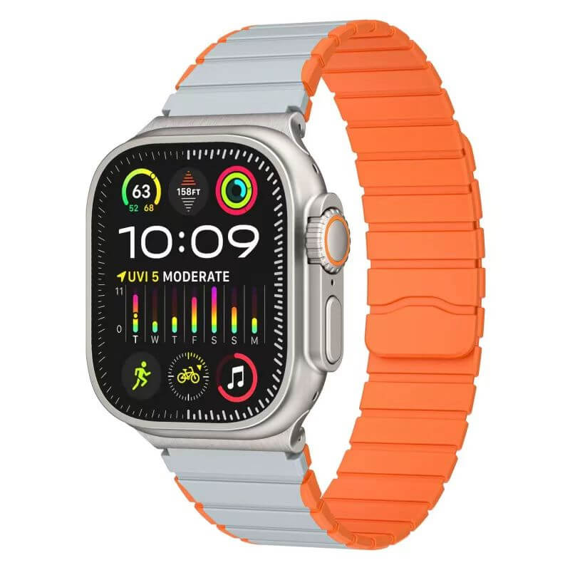 Mobie Neonova Series Magnetic Closure Silicone Samsung Galaxy Watch 7 Ultra Band