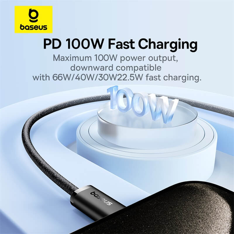 Mobie Fast Charging Data Cable Type-C to Type-C PD 100W 1m