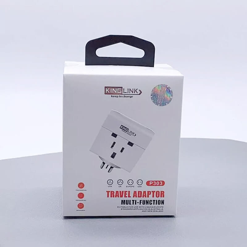 Mobie USA/UK/Europe to NZ/AU Plug Adapter P303 White
