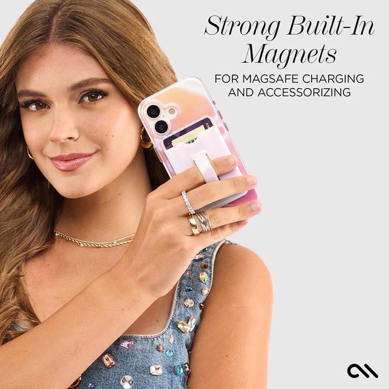 Case-Mate iPhone 17 Peach Bubble Magsafe Case