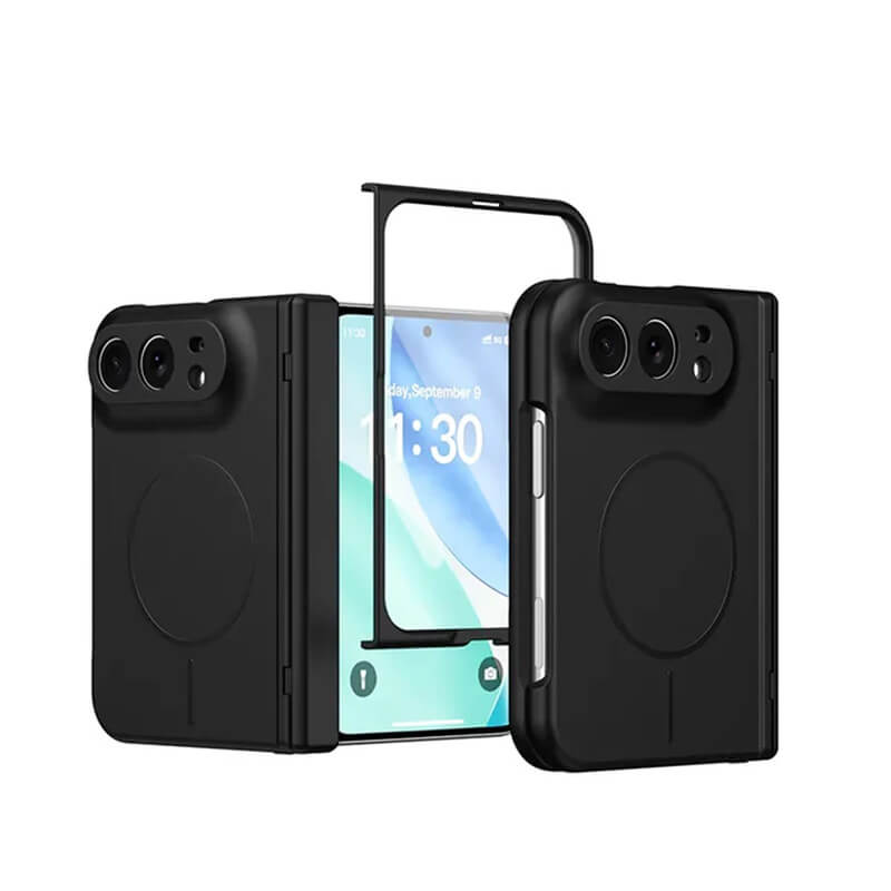 Snap Pro Magnetic case with Outer Screen Protector Compatible with iPhone Duo