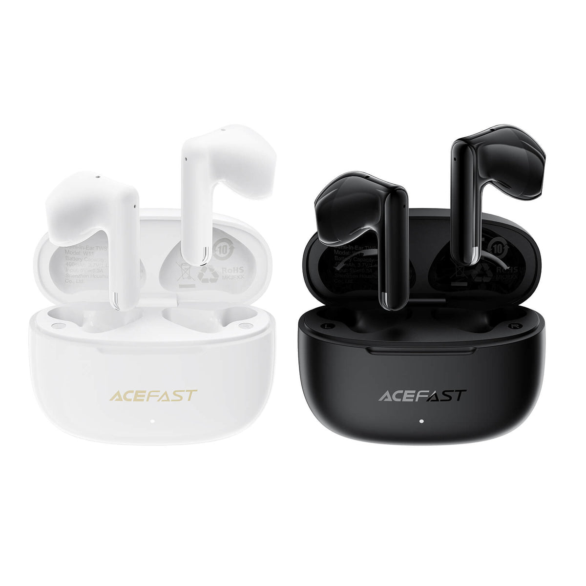 Acefast Semi-in-ear TWS 5 Hour Play Time Bluetooth 6.0 IPX4 Low Latency Earbuds W11