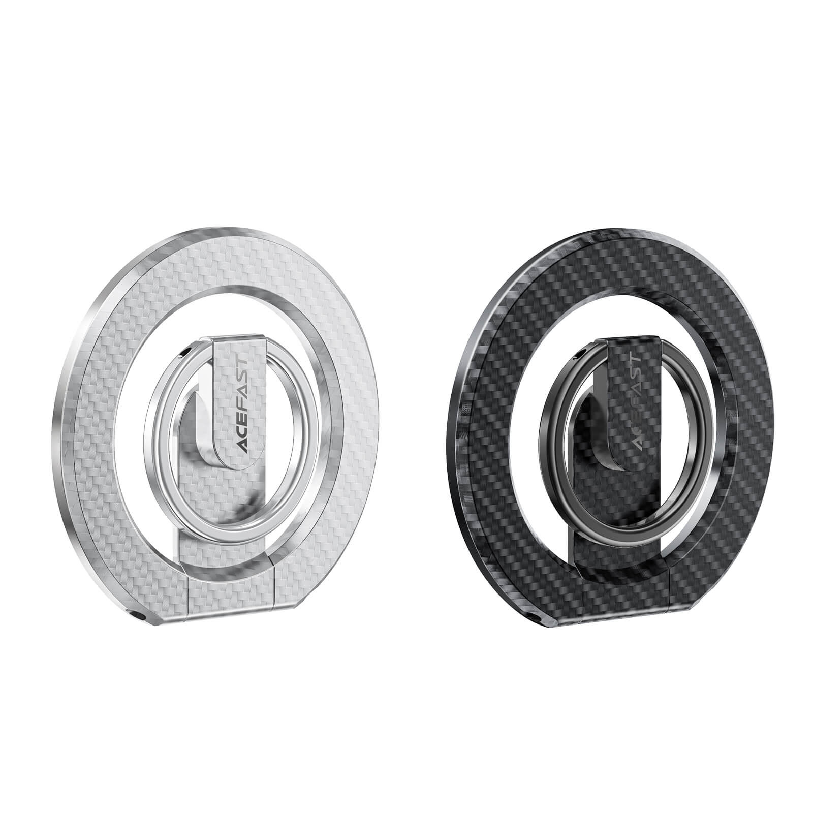Acefast Magnetic Metal Ring Phone Grip Holder with Adjustable Stand E25