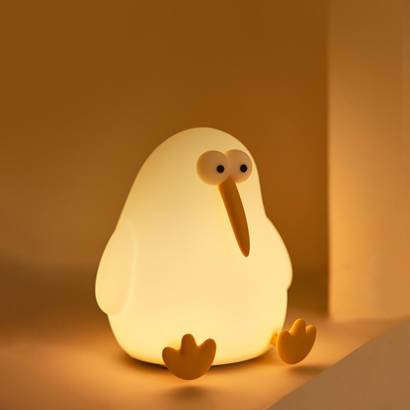 Mobie Adorable Kiwi Bird Silicone Touch Night Light