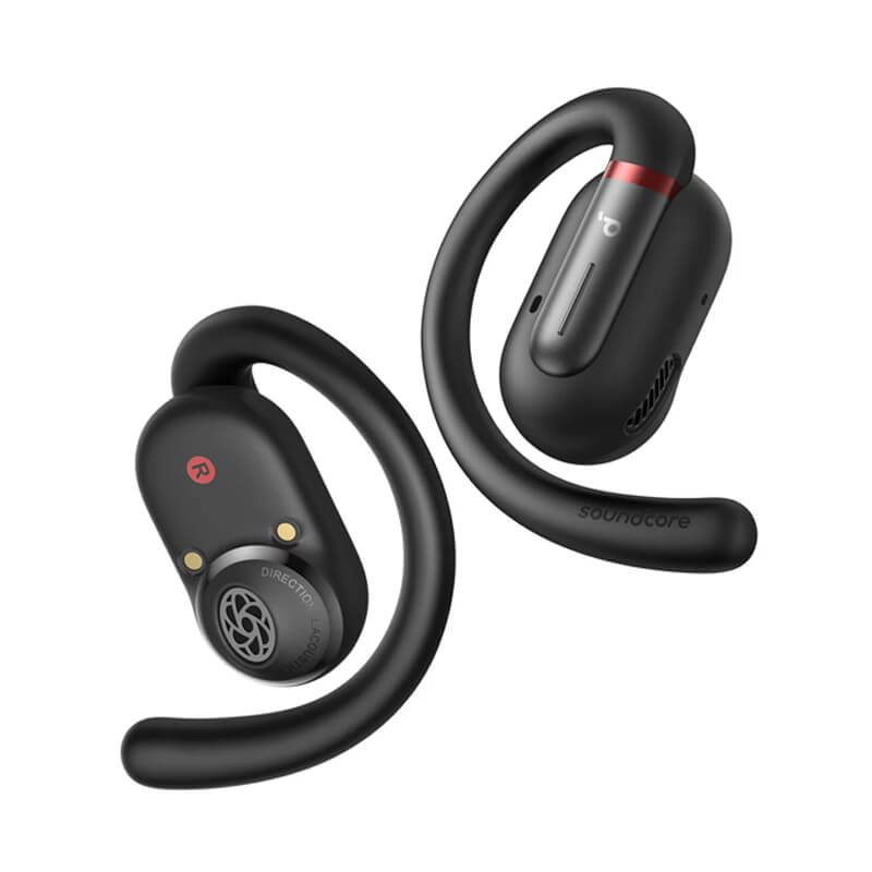 Soundcore Lightweight Design Open-Ear Earphones Bluetooth Earbuds 12H A3873 Black
