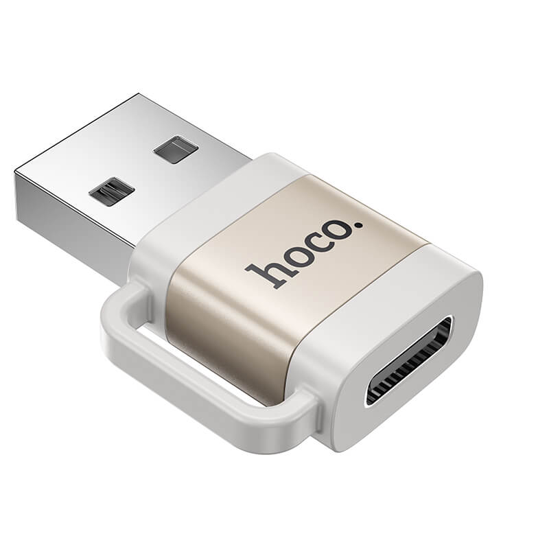 hoco USB-A to USB Type-C Universal Compatibility Data & Charging Adapter UA31D