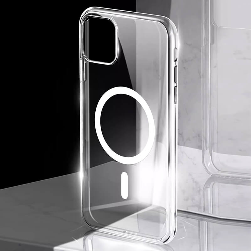 Samsung Galaxy S25 Edge 2025 Crystal Magsafe Series Ultra-Thin Soft TPU Case
