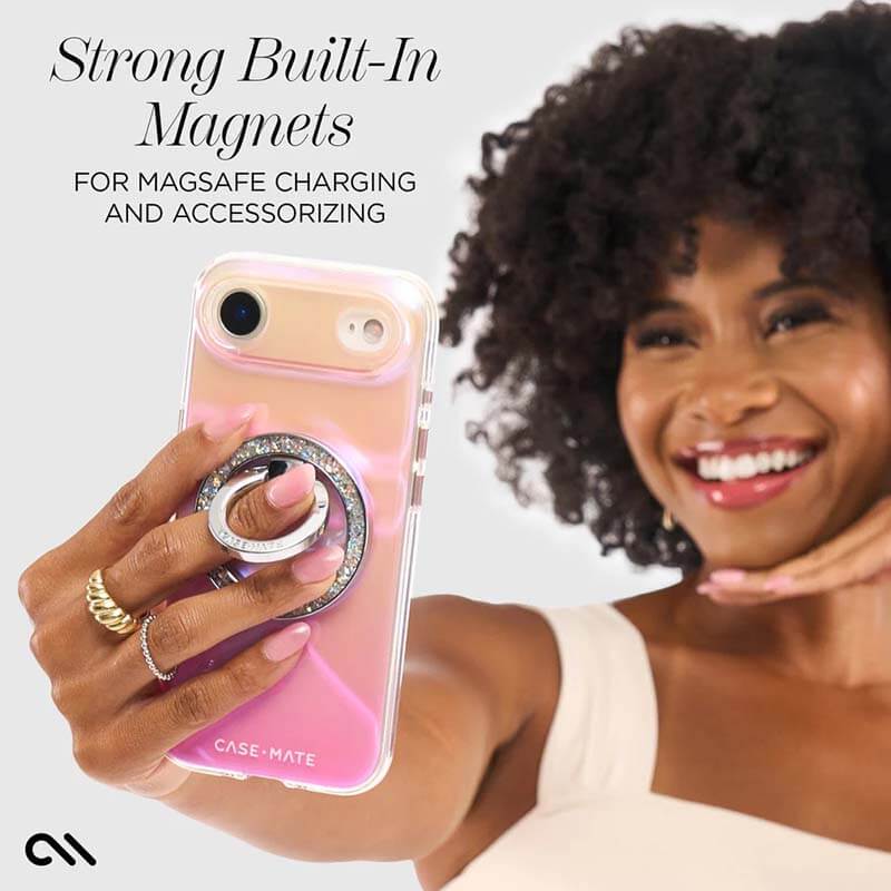 Case-Mate iPhone 17 Air Peach Bubble Magsafe Case