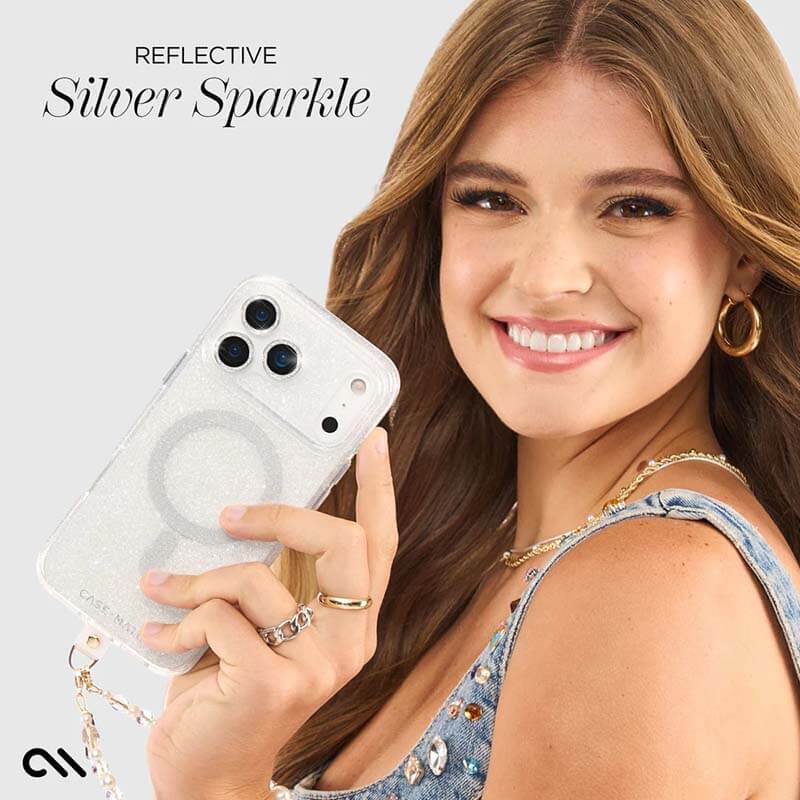 Case-Mate iPhone 17 Pro Twinkle Stardust Magsafe Case