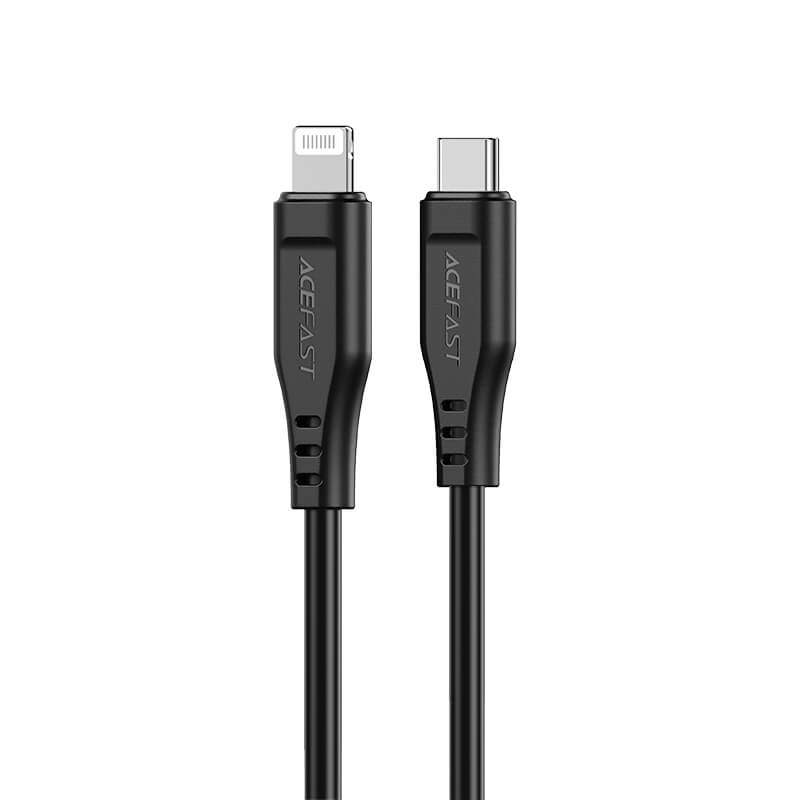 Acefast Type-C to Lightning Fast Charging Cable PD 30W 1.2m Black