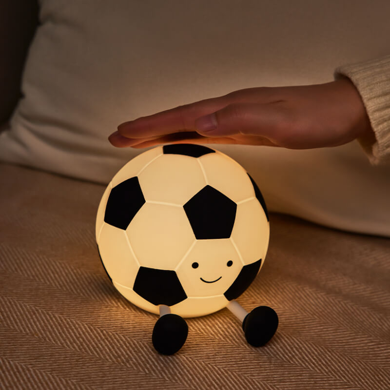 Mobie Football Soft Touch Silicone Pat Light Night Lamp