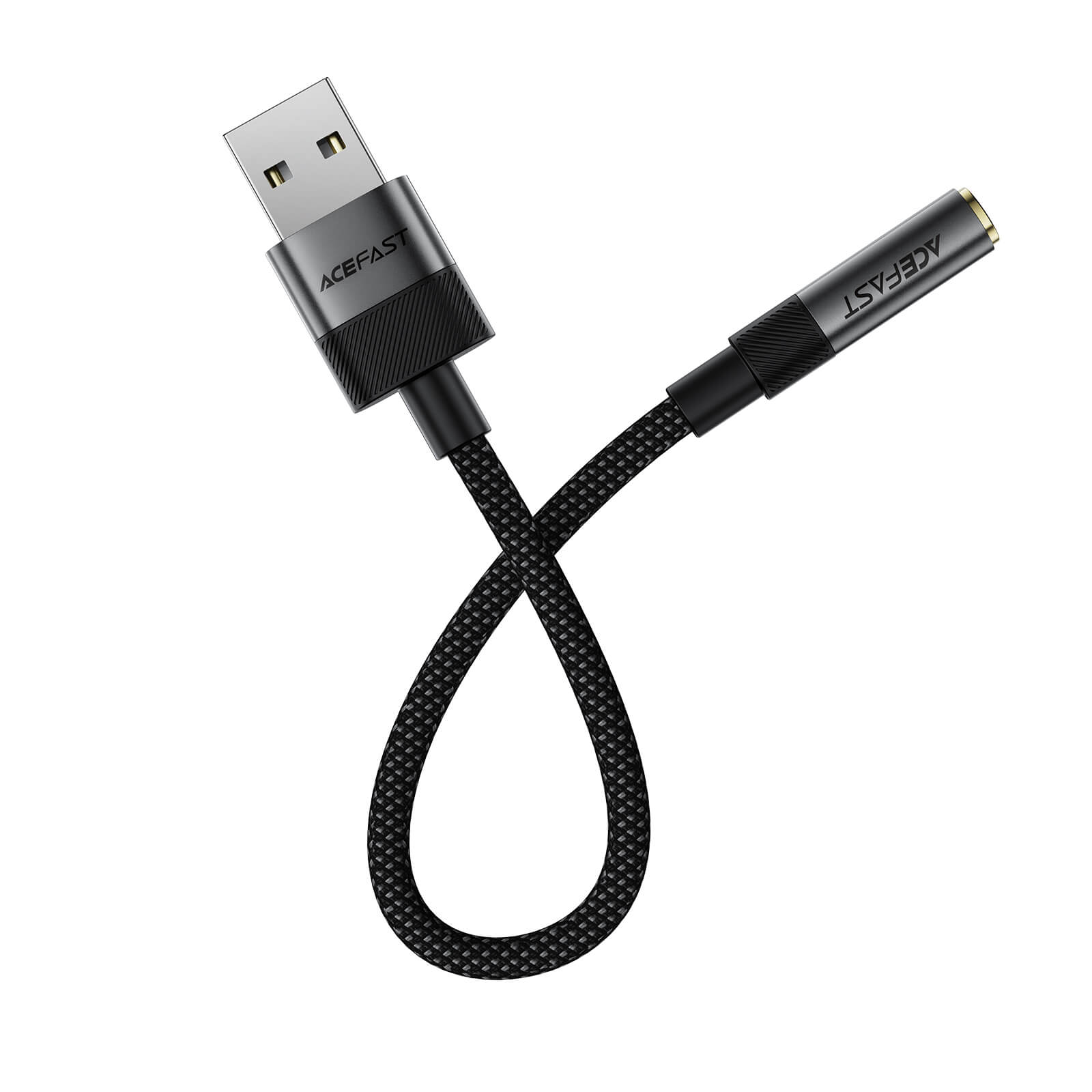 Acefast 3.5mm Audio to USB-A Nylon Braided Adapter J13