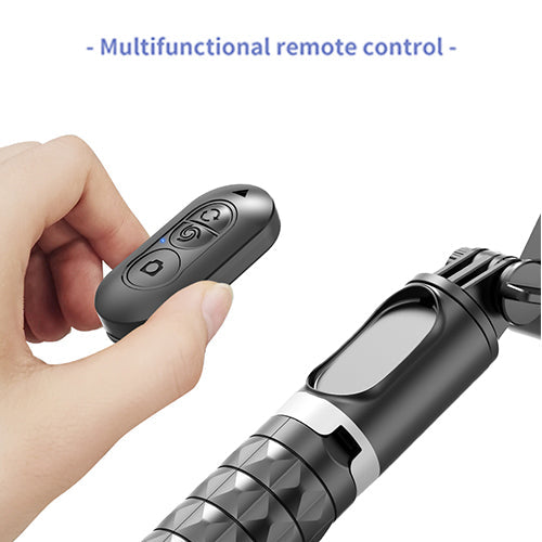 Mobie Smart Tracking Gimbal Stabilizer Handheld Selfie Stick Tripod With Fill Light Q18