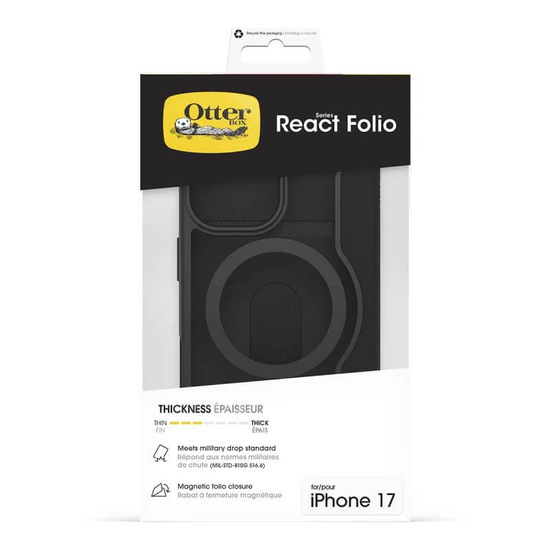 OtterBox iPhone 17 React Folio MagSafe Case