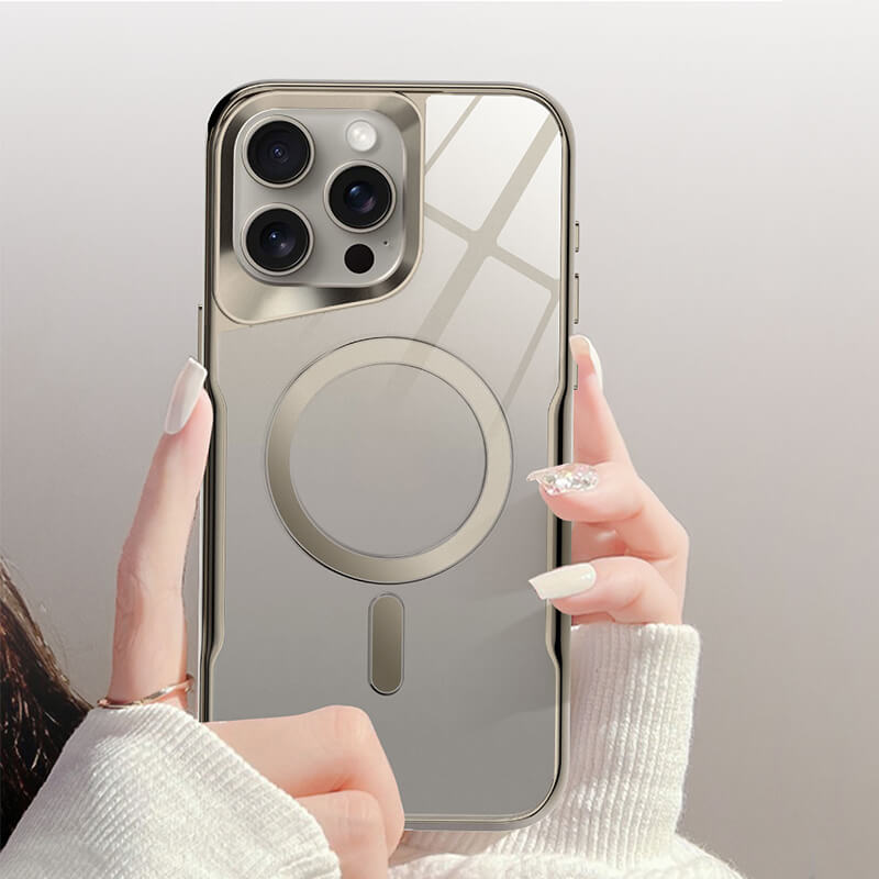 iPhone 11 Elegant Series Ultra-Thin MagSafe Stylish Phone Case Grey