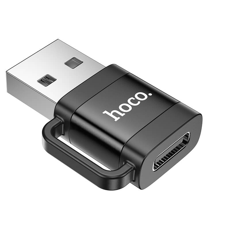 hoco USB-A to USB Type-C Universal Compatibility Data & Charging Adapter UA31D