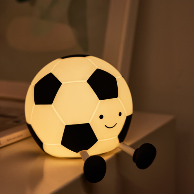 Mobie Football Soft Touch Silicone Pat Light Night Lamp