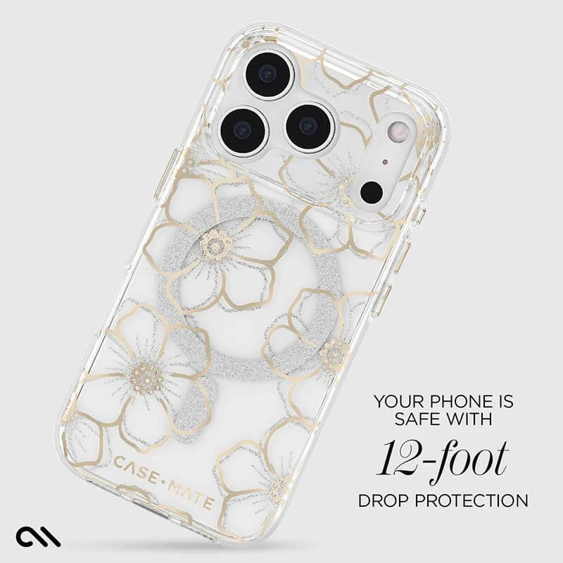 Case-Mate iPhone 17 Pro Max Floral Gems MagSafe Case