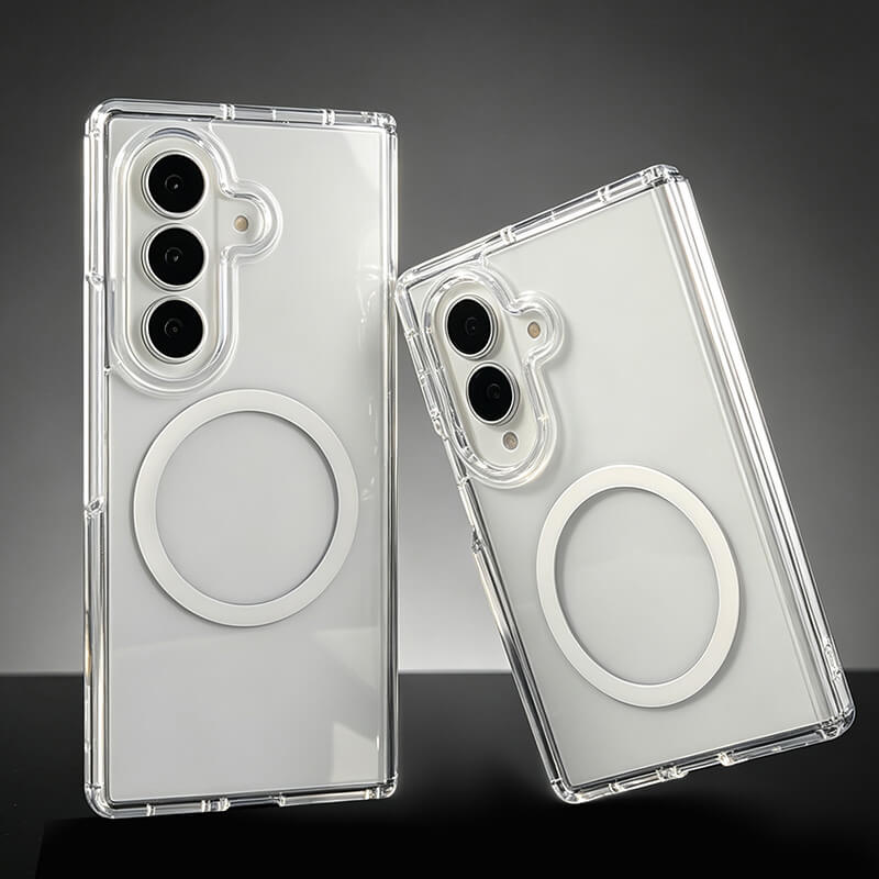 Crystal Shield Series Magnetic Phone Case Compatible with Samsung Z Flip 8 2026