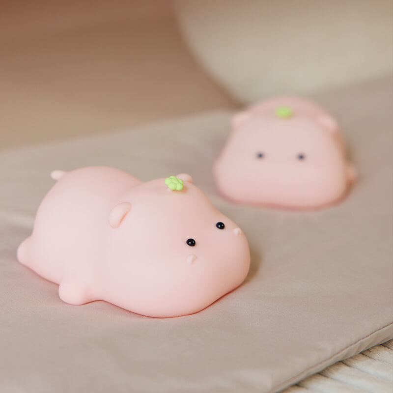 Mobie Hippo Baby Soft Touch Silicone Pat Light Night Lamp