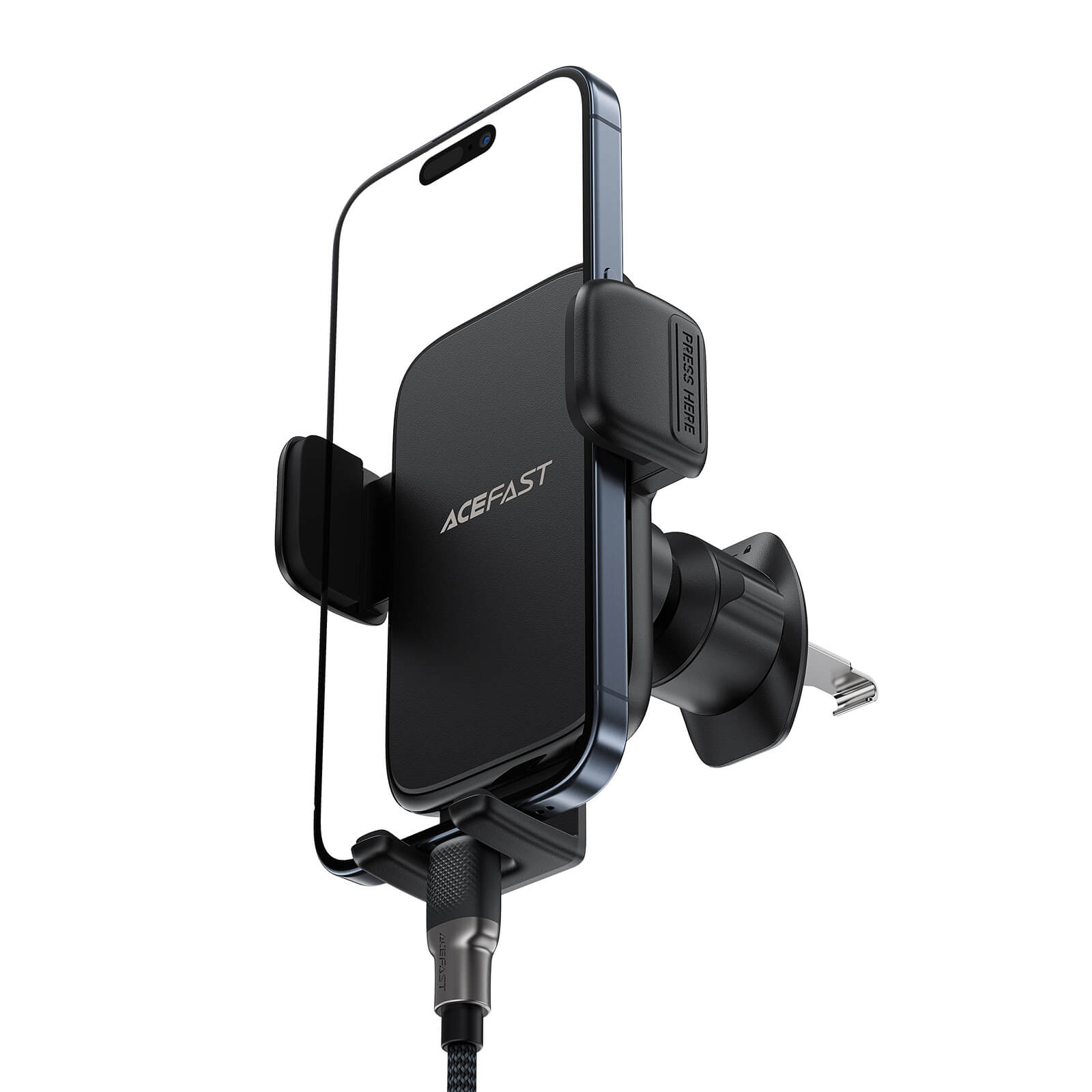 Acefast Three Axis Linkage Gravity Car Phone Mount Holder D27 Black