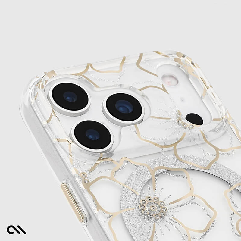 Case-Mate iPhone 17 Pro Max Floral Gems MagSafe Case