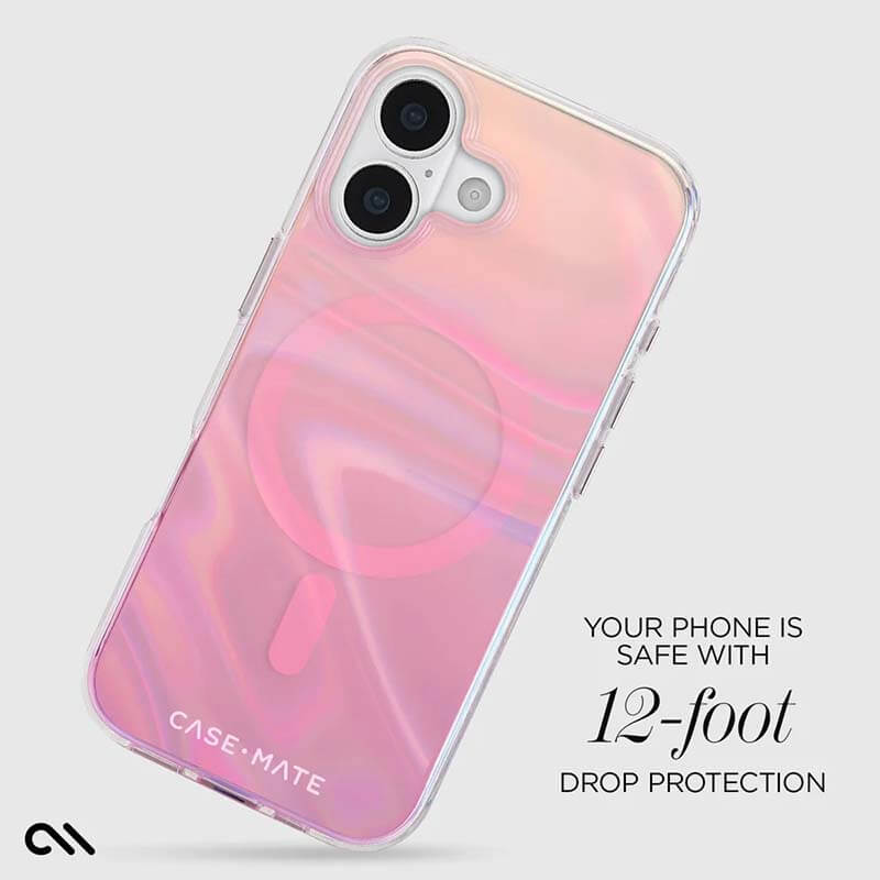 Case-Mate iPhone 17 Peach Bubble Magsafe Case