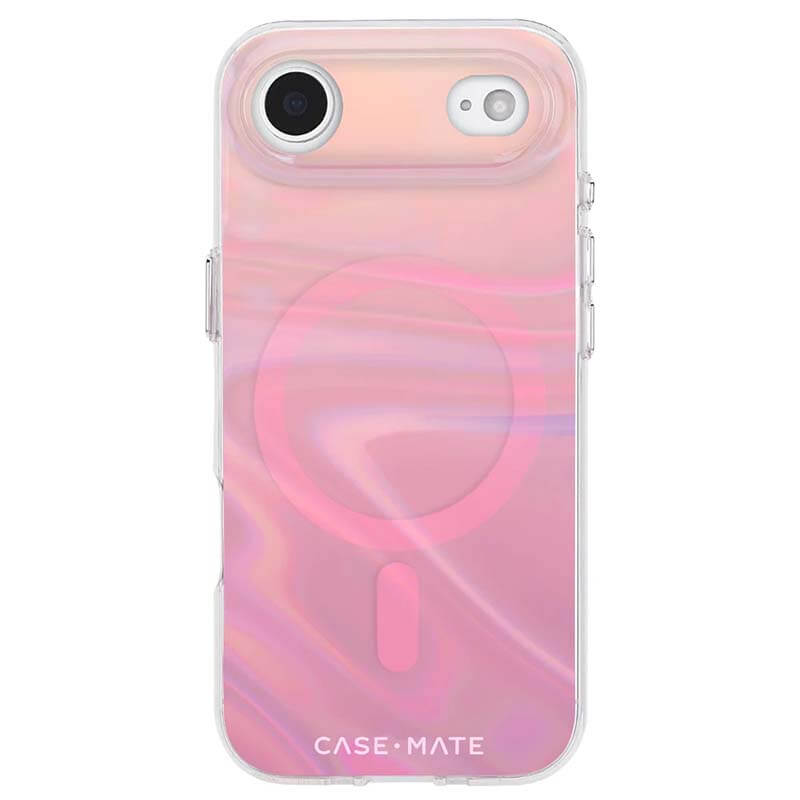 Case-Mate iPhone 17 Air Peach Bubble Magsafe Case