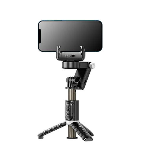 Mobie Smart Tracking Gimbal Stabilizer Handheld Selfie Stick Tripod With Fill Light Q18