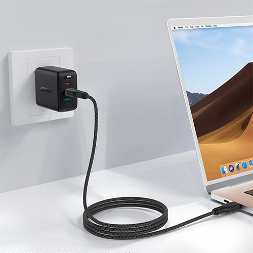 Mobie Braided Charging Cable Type-C to Type-C 60W 1.2m