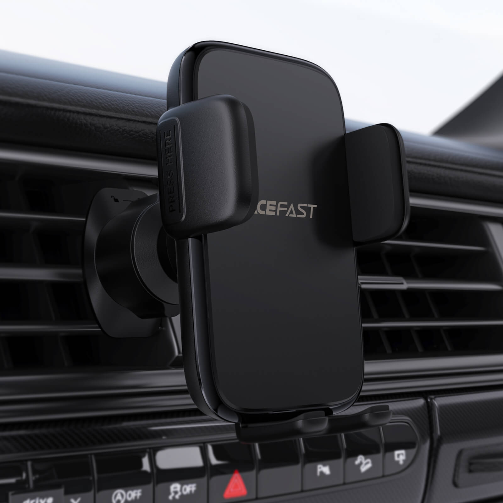 Acefast Three Axis Linkage Gravity Car Phone Mount Holder D27 Black