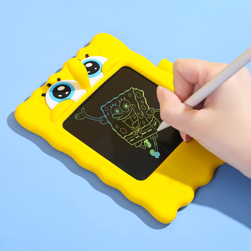 Q Uncle SpongeBob LCD 4.7 Inches Eye Protection Drawing Tablet