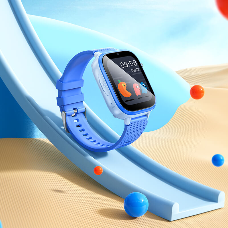 hoco. Kids Smart Watch 4G GPS Tracking Waterproof with Camera Y101 Blue