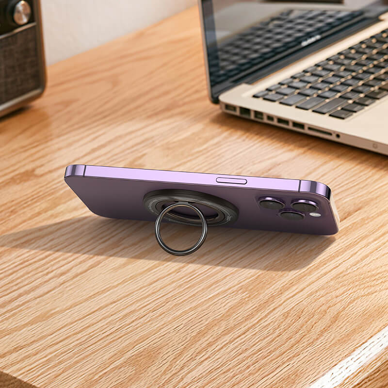 Hoco N52 Magnetic Phone Ring Stand with 360° Rotating & Kickstand GH3