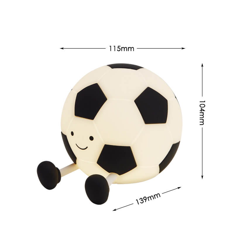Mobie Football Soft Touch Silicone Pat Light Night Lamp