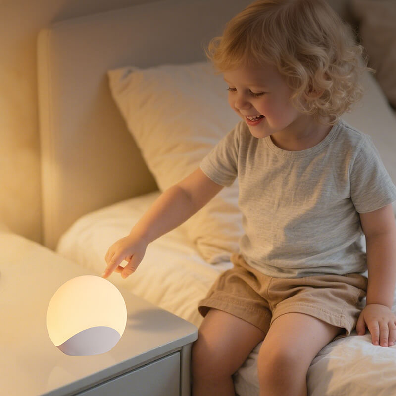 Mobie Mini LED Touch Control Silicone Night Lamp