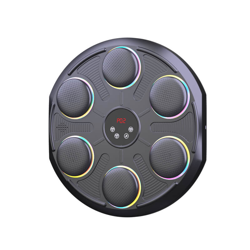 Mobie Bluetooth Music Box RGB Lights Wall Mounted Strike Machine with Gloves HJ-668