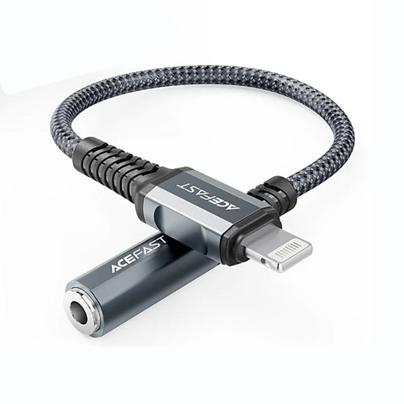 Acefast Lightning To 3.5mm Aluminum Alloy Headphones Adapter Cable