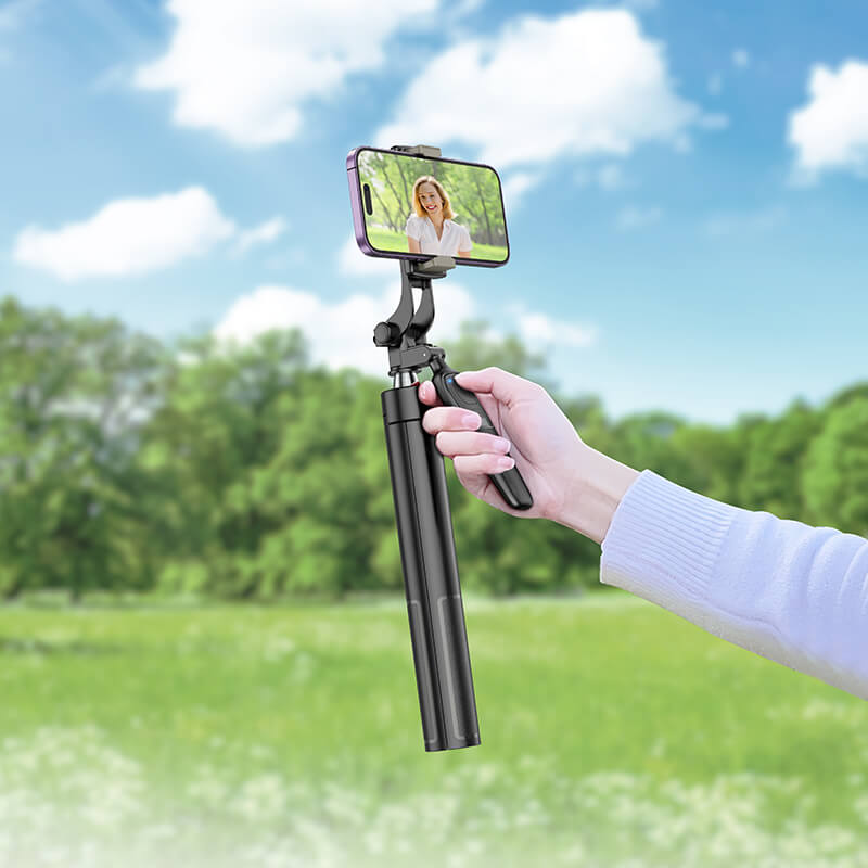 hoco. Premium Selfie Stick with Bluetooth Remote & Tripod Stand for Smartphones K19