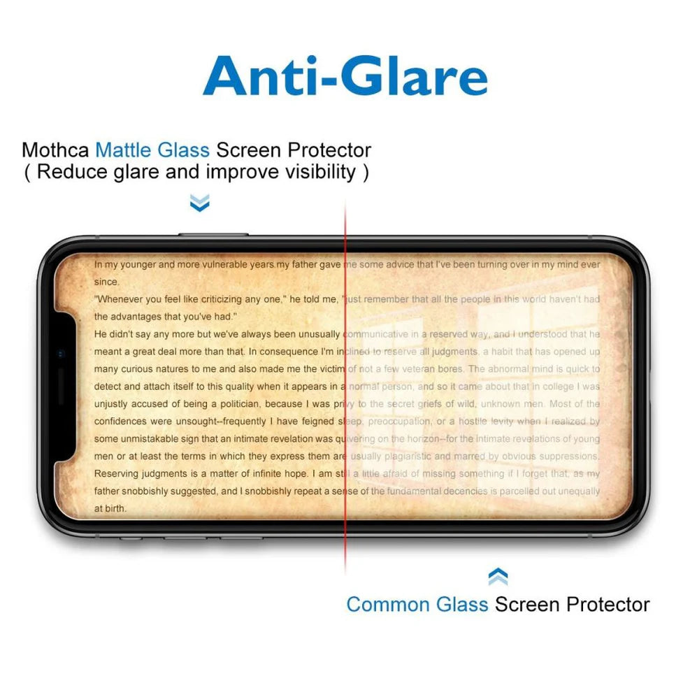 S26 Full Screen HD Matte Anti-fingerprint Tempered Glass Screen Protector