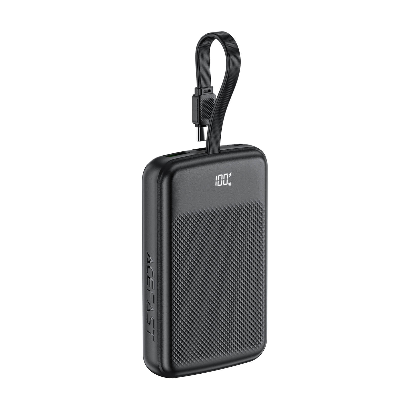 Acefast 10000mAh PD 22.5W Fast Charging Power Bank with Built-in Type-C Cable M13