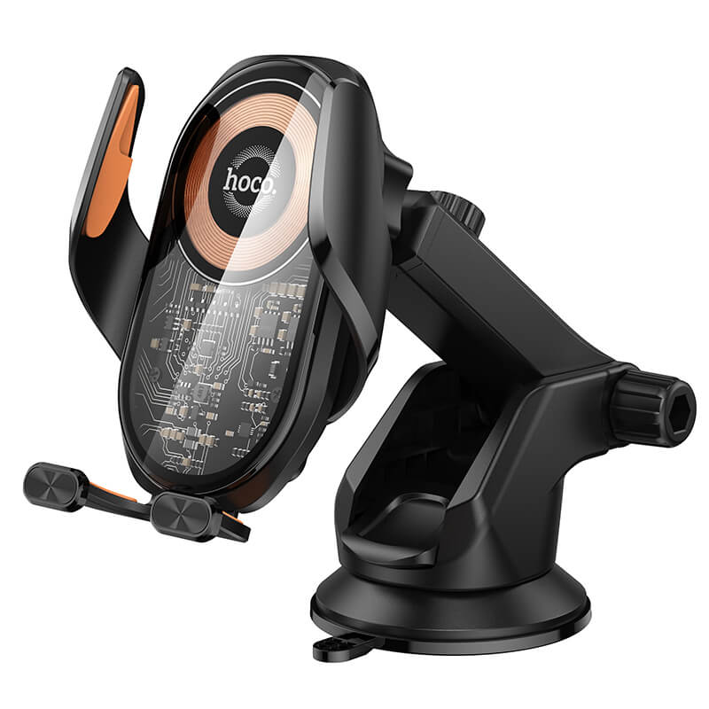 Hoco 15W Wireless Charging Car Phone Holder for Windshield Dashboard HW34