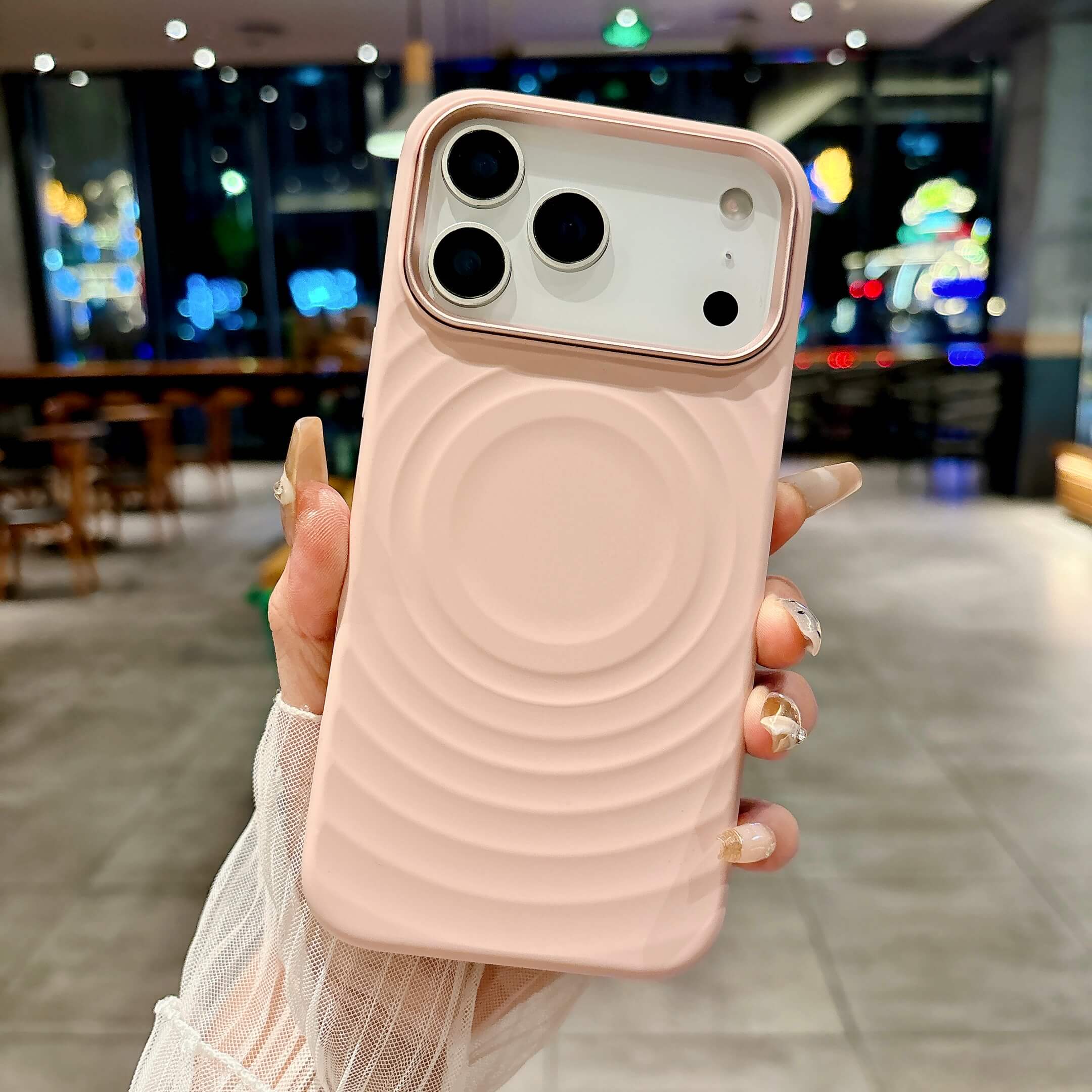 iPhone 17 Air AuraFlow Series Premium Liquid Silicone Magsafe Case