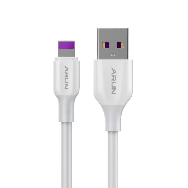 Mobie Fast Charging Data Cable USB to Lightning QC3.0 18W 1M White