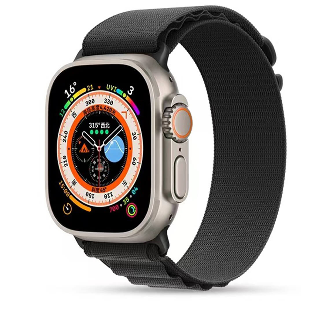 Mobie G-Style Clasp Double-Layer Nylon Apple Watch Band 38/40/41mm