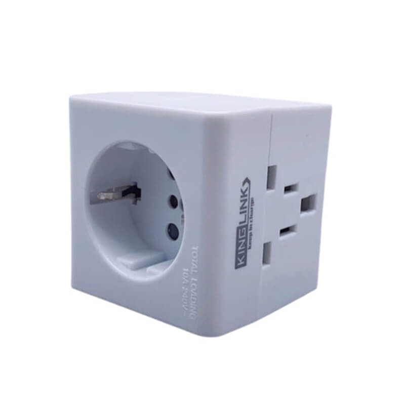 Mobie USA UK & Europe to NZ & AUS Plug Adapter CE & SAA Certification P303 White