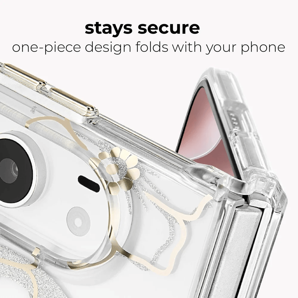 Case Mate Floral Gems Magnetic Phone Case Compatible with iPhone Duo
