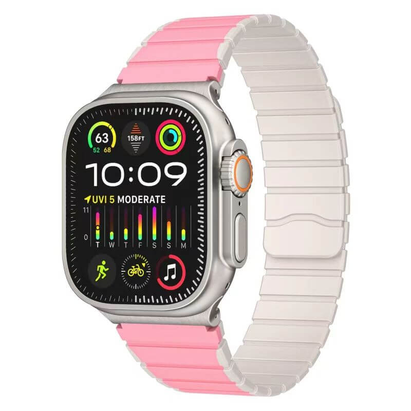 Mobie Neonova Series Magnetic Closure Silicone Samsung Galaxy Watch 7 Ultra Band