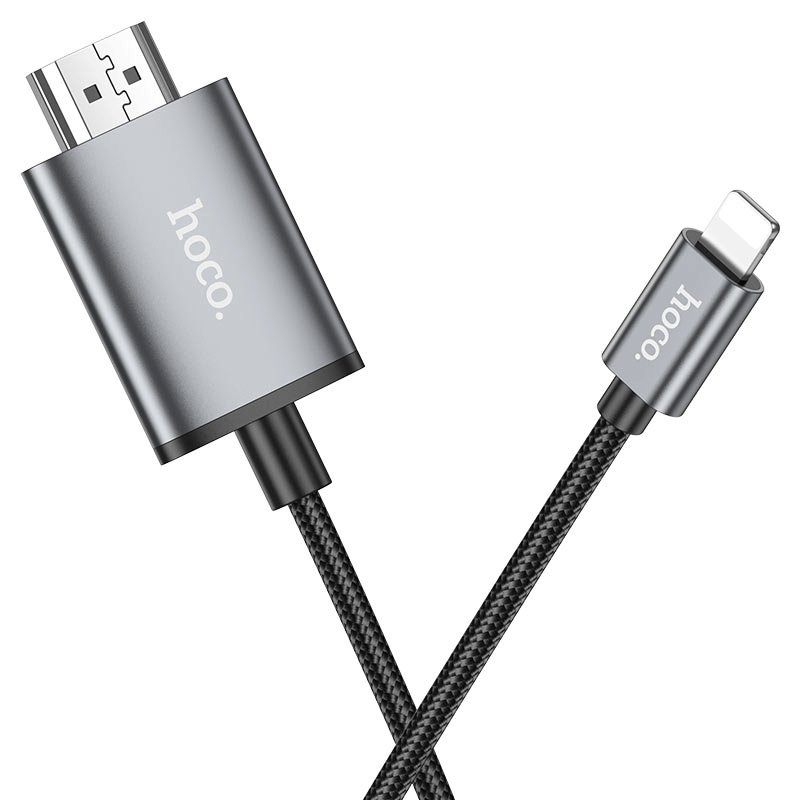 Hoco Lightning to HDMI Cable for Phone to TV 2m UA27